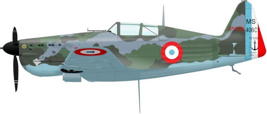 Morane 406 n 1059 l 649 de l escadrille ac5 en juin 1940