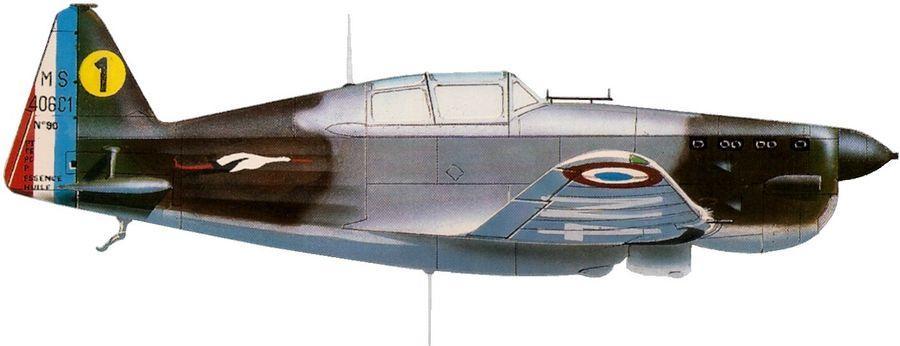 Morane ms 406 no 90 gc 2 6 1939